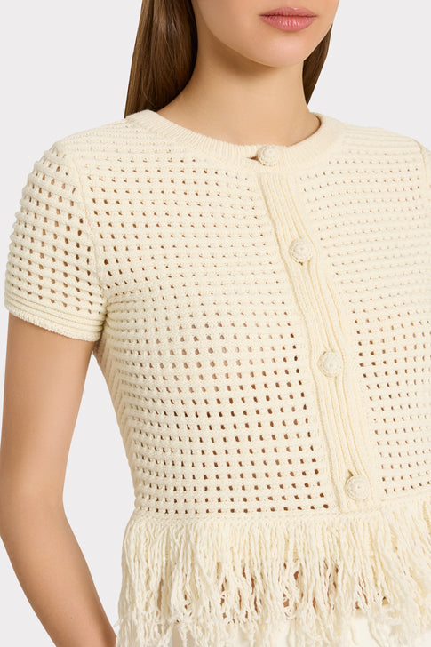 Ker Textured Cardigan