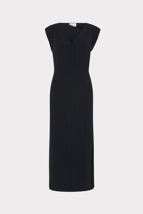 knit midi dress black Grace in stretchy fabric allows custom Bridal Boob Tape for Color:Powder Sky grad dresses