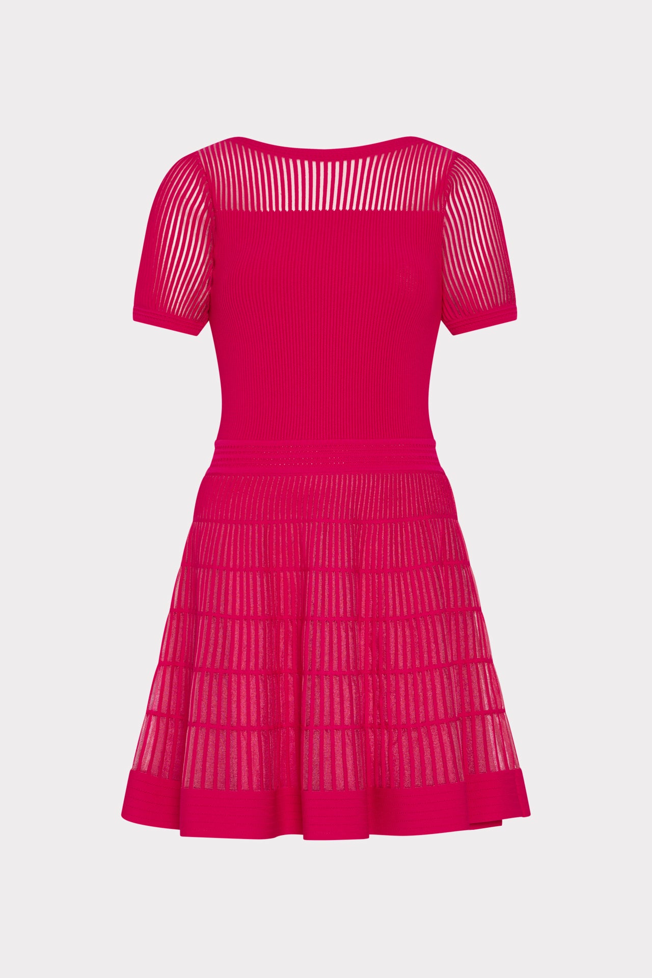 Danica Knit Mini Dress in Pink | MILLY
