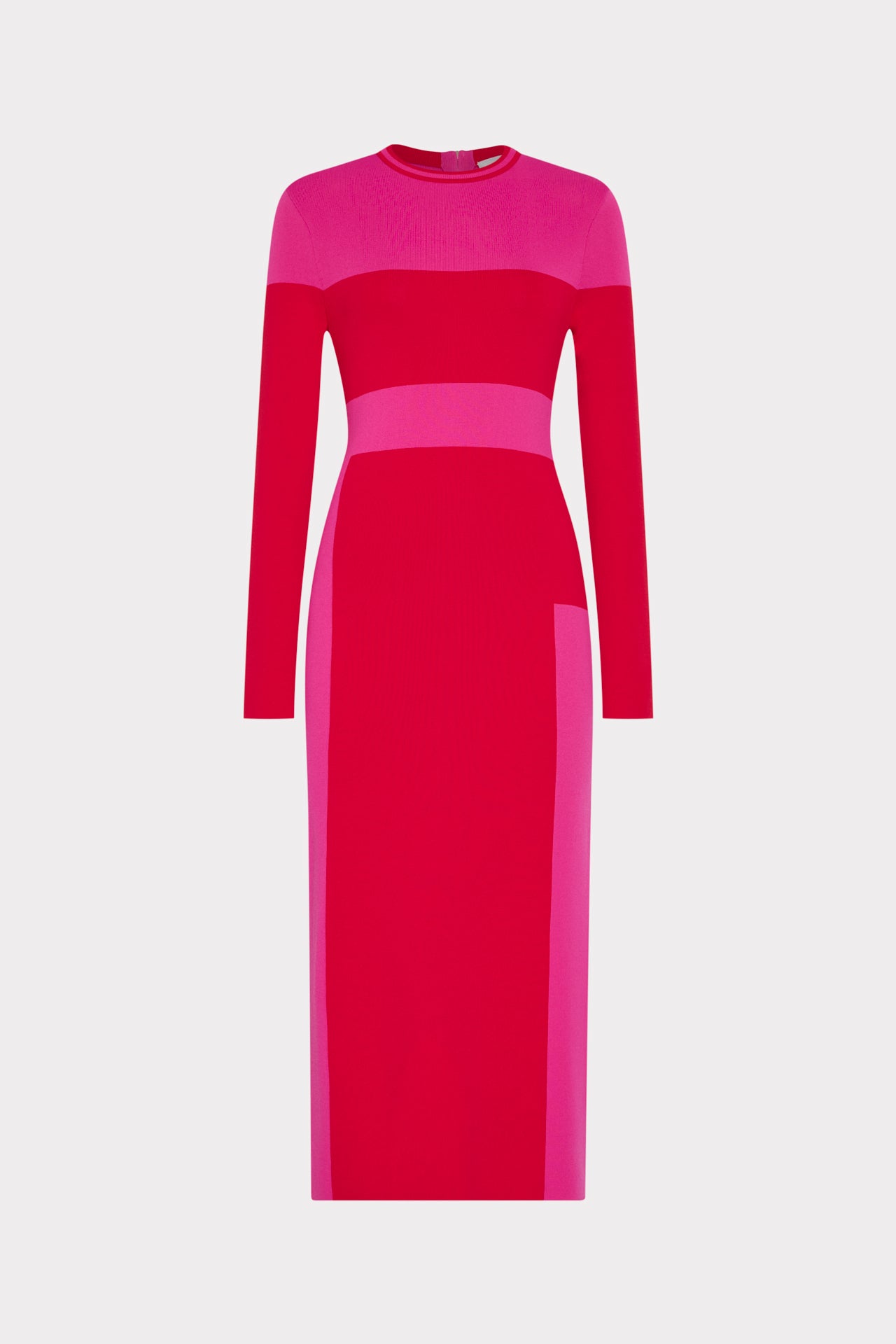 Shohona Long Sleeve Midi Dress Pink Multi / L