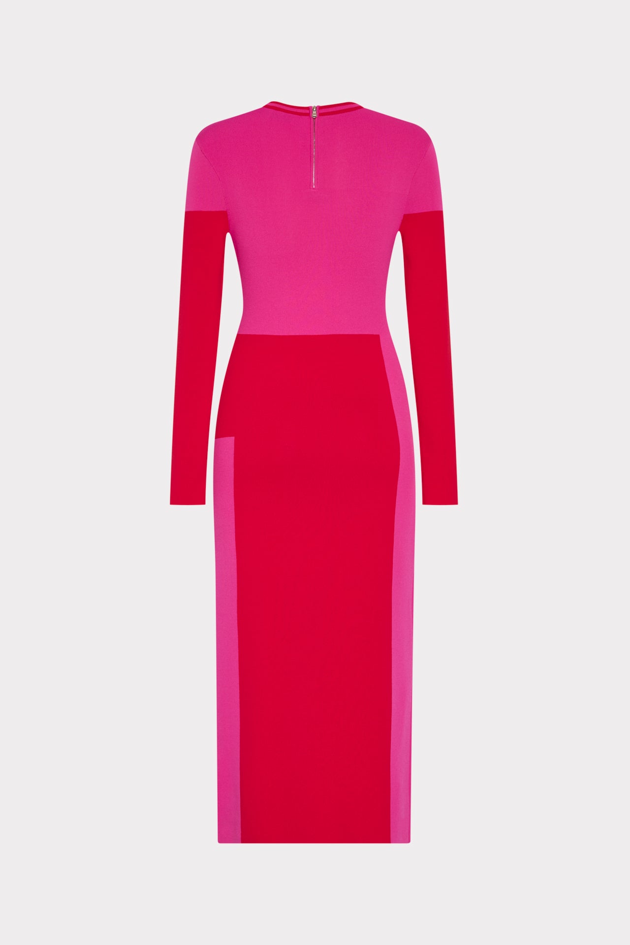 Shohona Long Sleeve Midi Dress Pink Multi / L