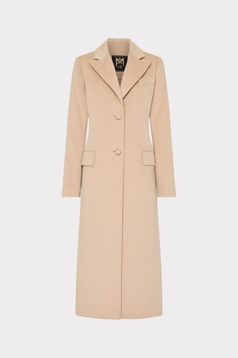 Single Breasted Wool Coat Camel Image 1 of 4
