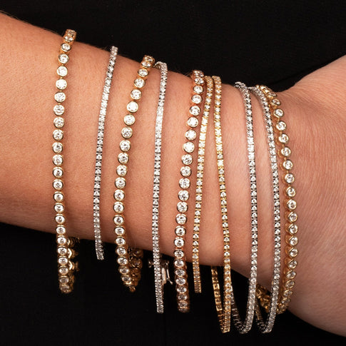 Designer Diamond Tennis Bracelets Collection - Multiple Styles | MILLY