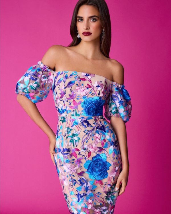 milly cocktail dress Milly Resort Ready Designer Cocktail Dress Size 0 Off Shoulder
