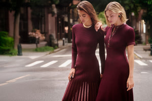 【最終値下げ】andmary Milly knit set dress ANDMARY】Milly knit set dress