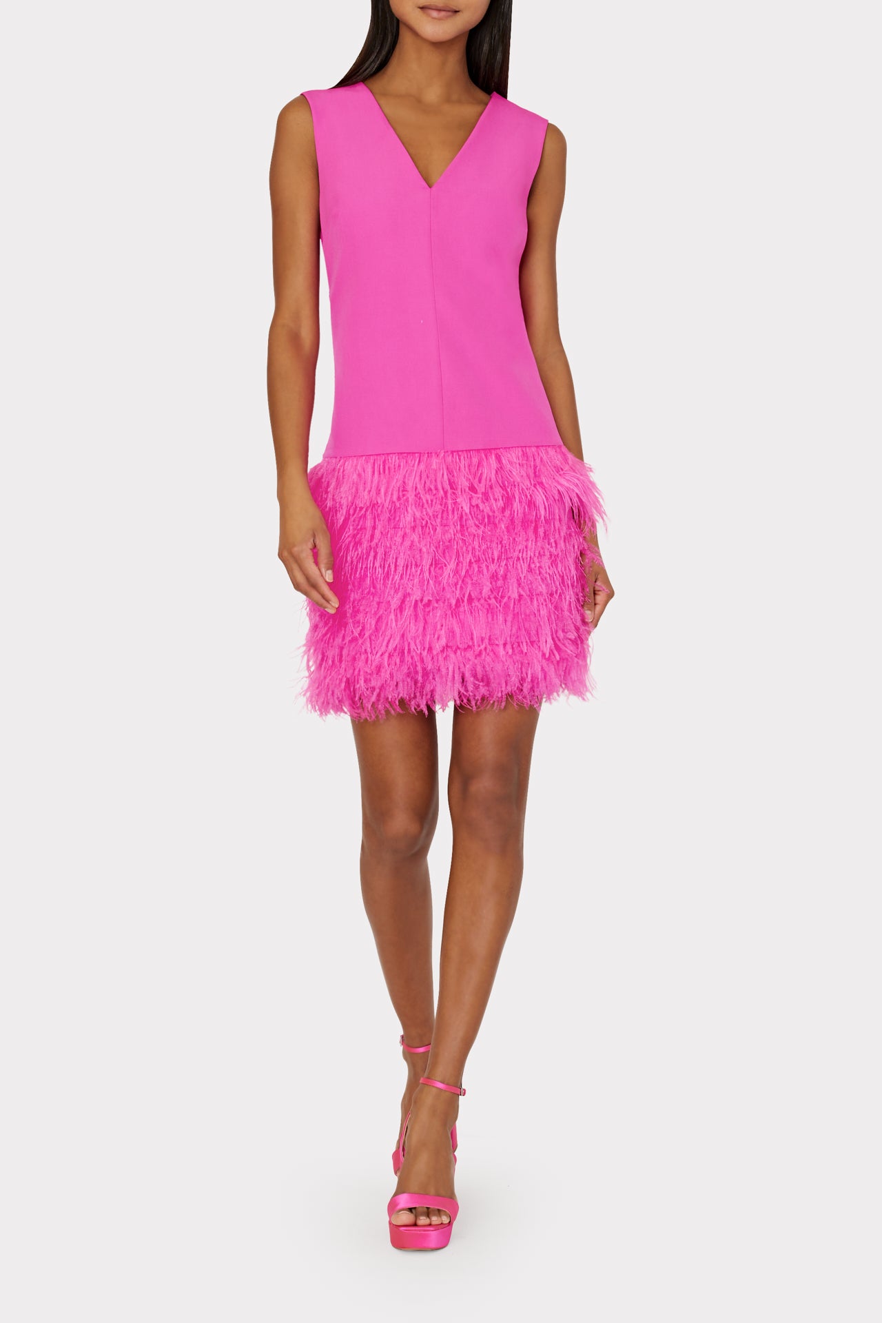 Veronica Cady Feather Dress