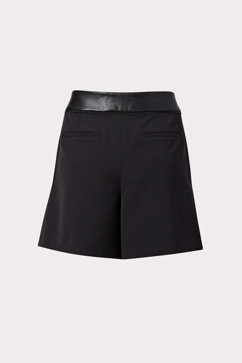 Rebecca Cady & Leather Shorts