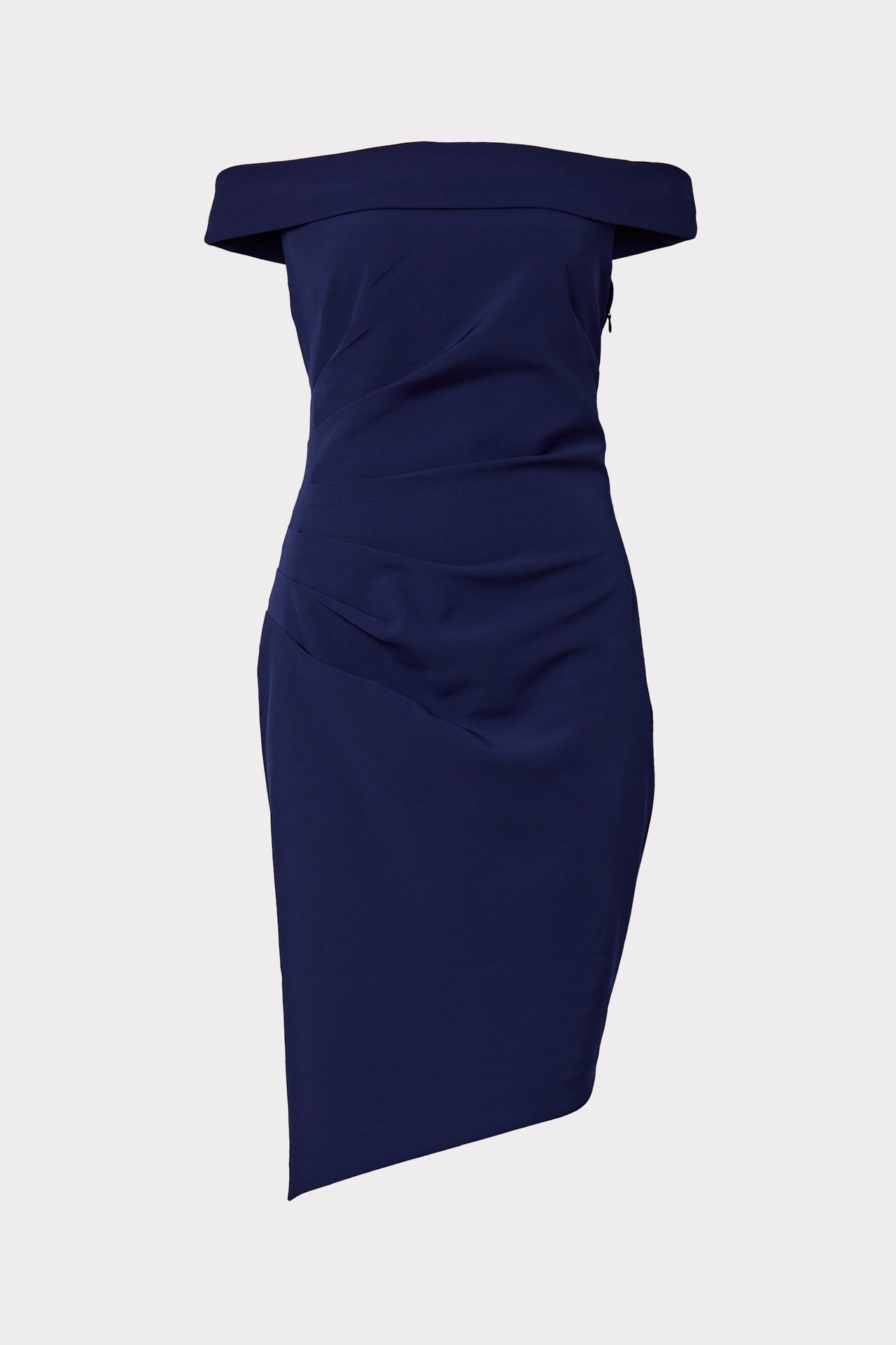 Ally Off The Shoulder Asymmetric Cocktail Dress in Black | MILLY Ally Off The Shoulder Asymmetric Cocktail Dress in Black | MILLY