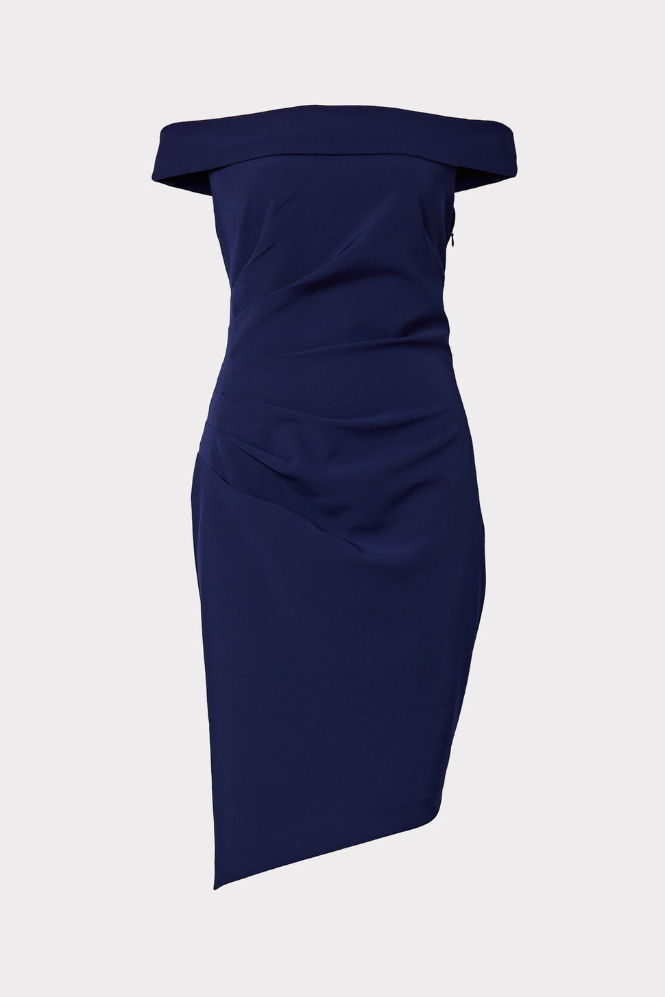 Buy GRACE KARIN Summer Formal Midi Dresses for Women Wrap V-Neck  Asymmetrical Sleeve Rouched Bodycon Cocktail Dress Tie Front, Peacock Blue,  L at Amazon.in