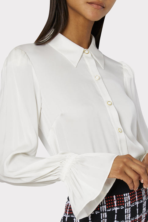 Lacey Silk Top