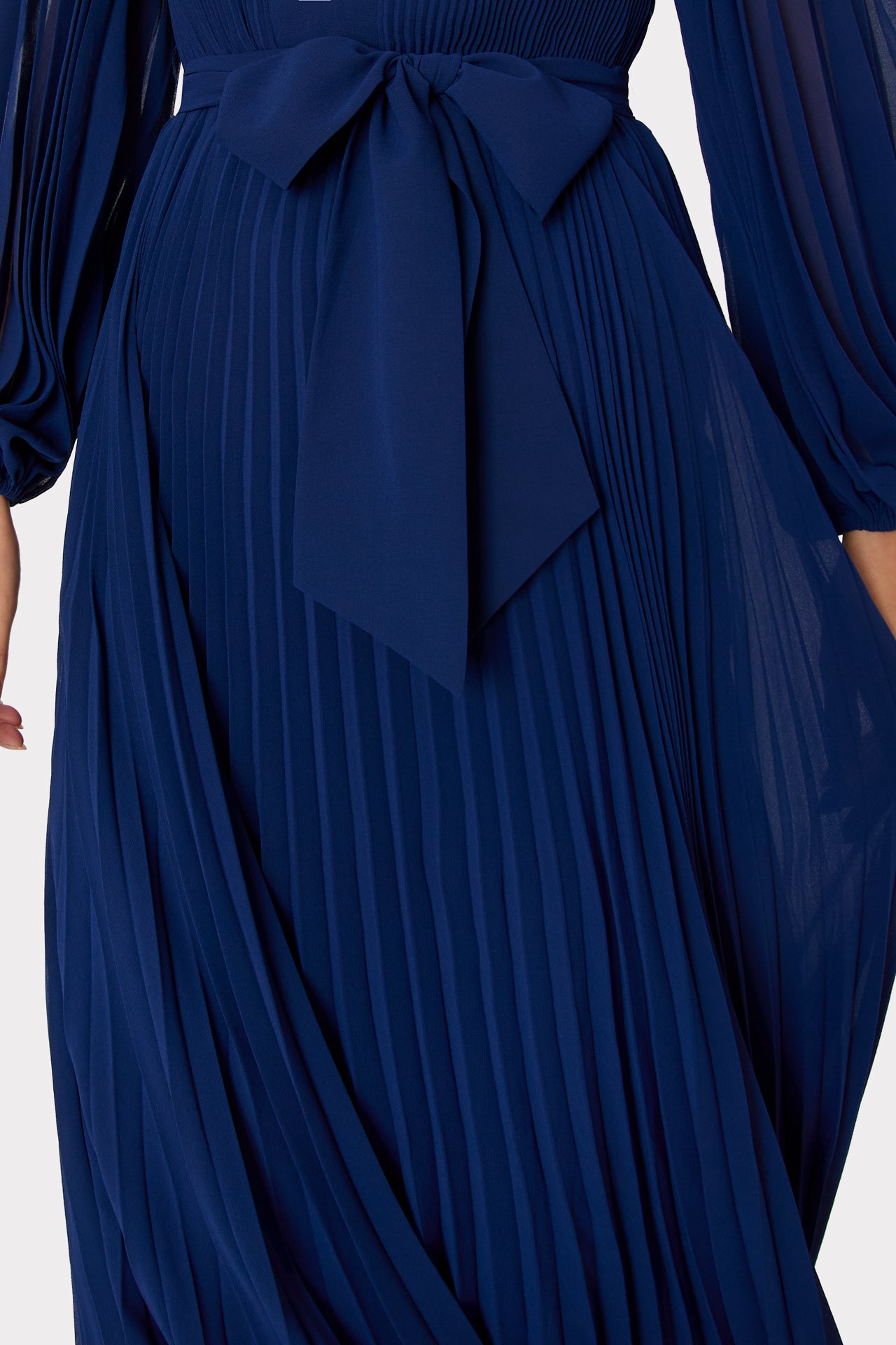 Pleated Jersey Long Dress - Women - Ready-to-Wear