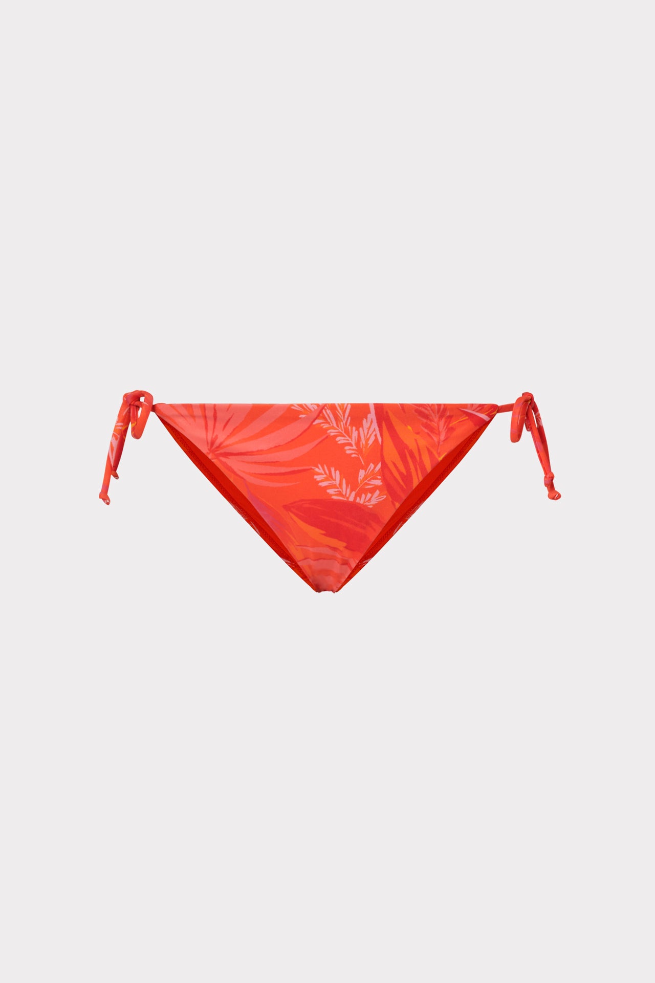 Tropical Palm Print Bikini Bottom
