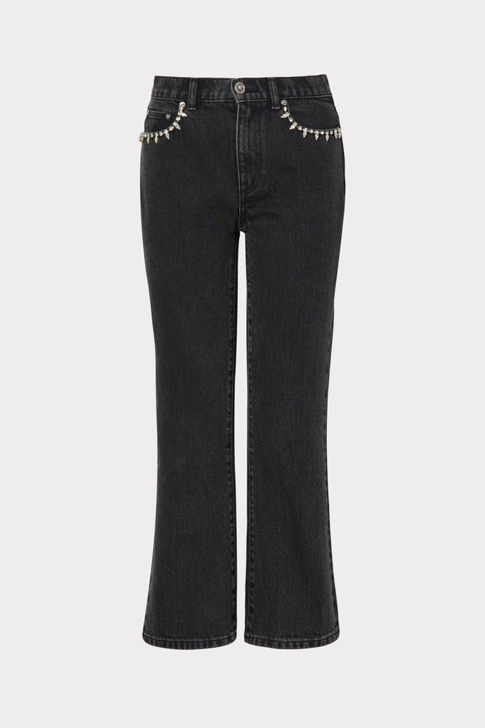 Hali Crystal Embellished Jeans