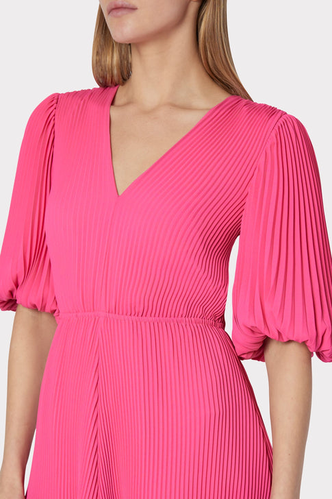 Elle Pleated Dress