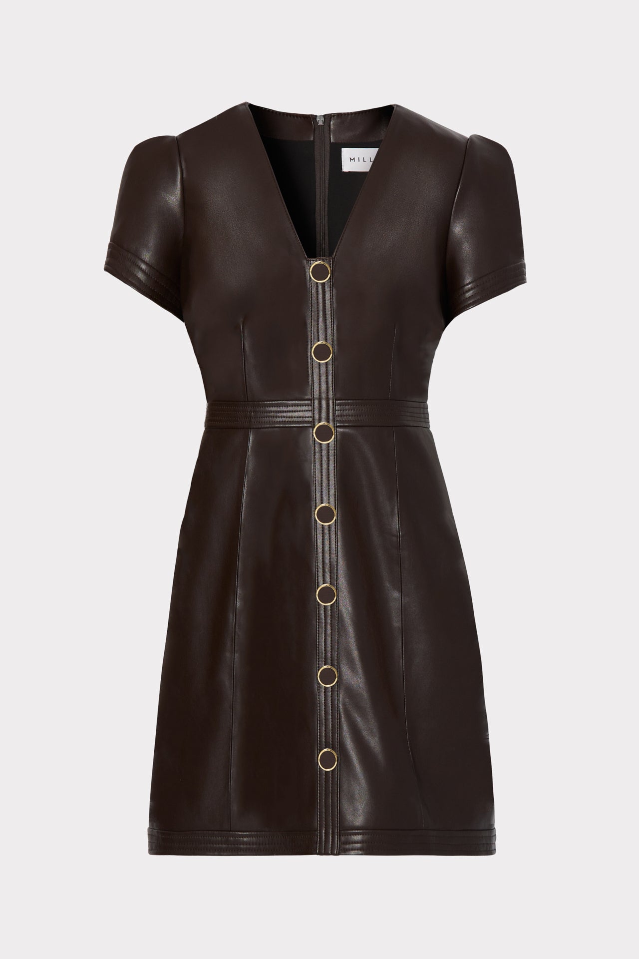 Isabelle Vegan Leather Dress