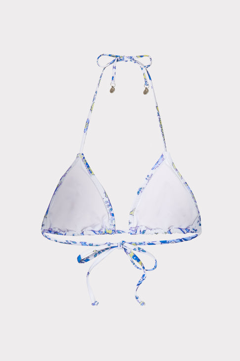 Sketched Paisley Millie String Bikini Top