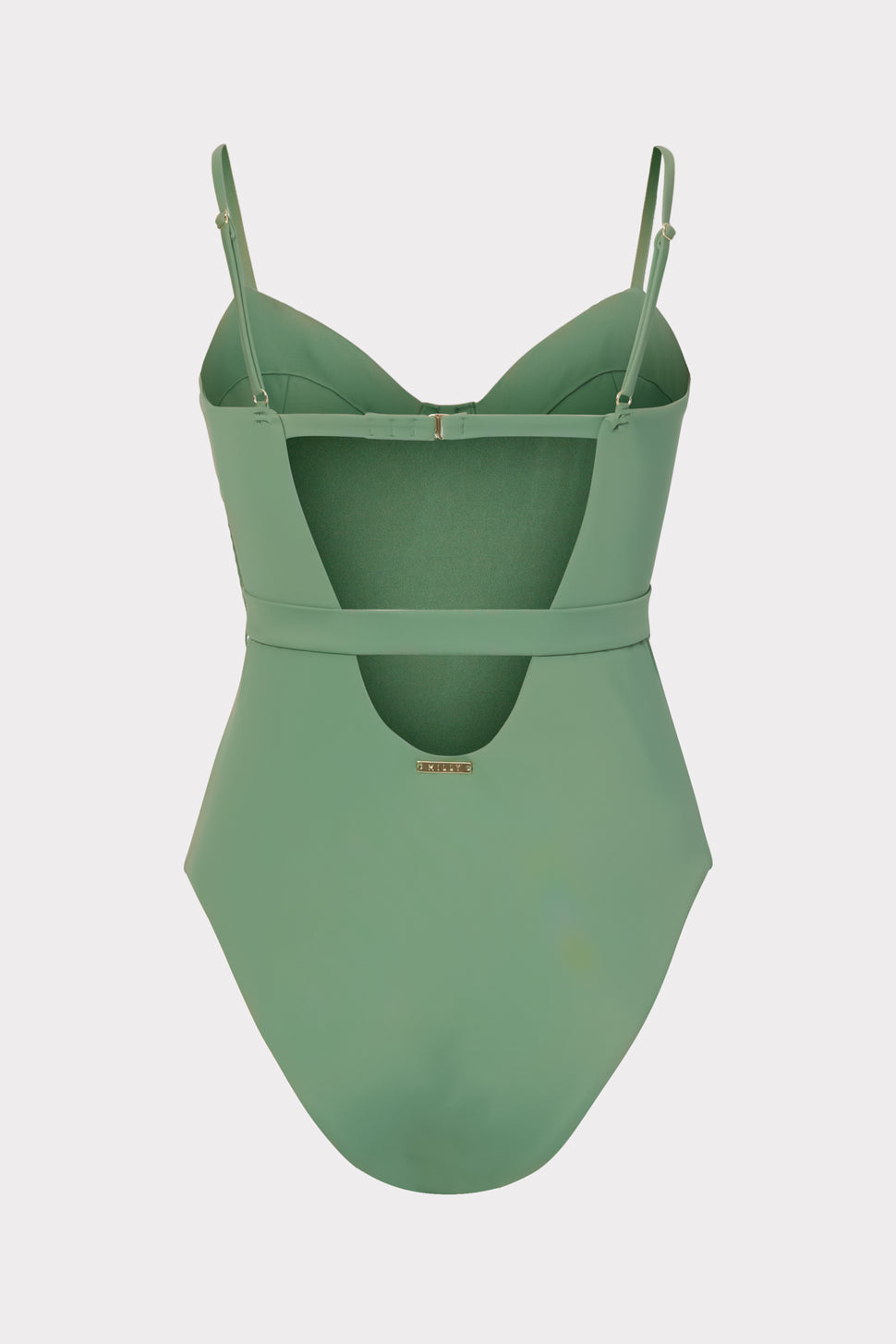 Mabel One Piece Swimsuit in Sage Green