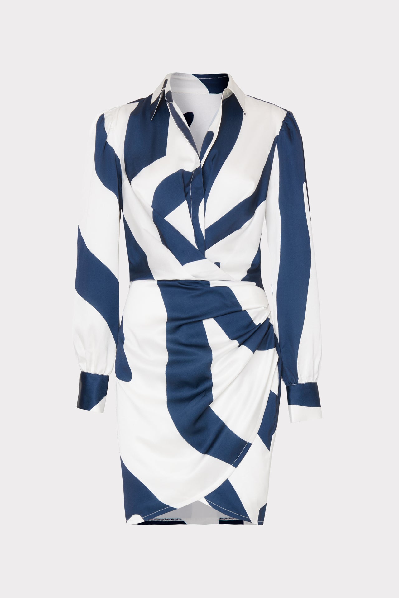 Leni Zebra Print Wrap Dress