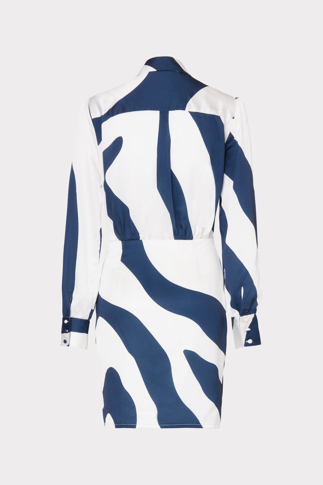Leni Zebra Print Wrap Dress