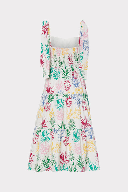 Ellery Tropical Pineapple Print Dress
