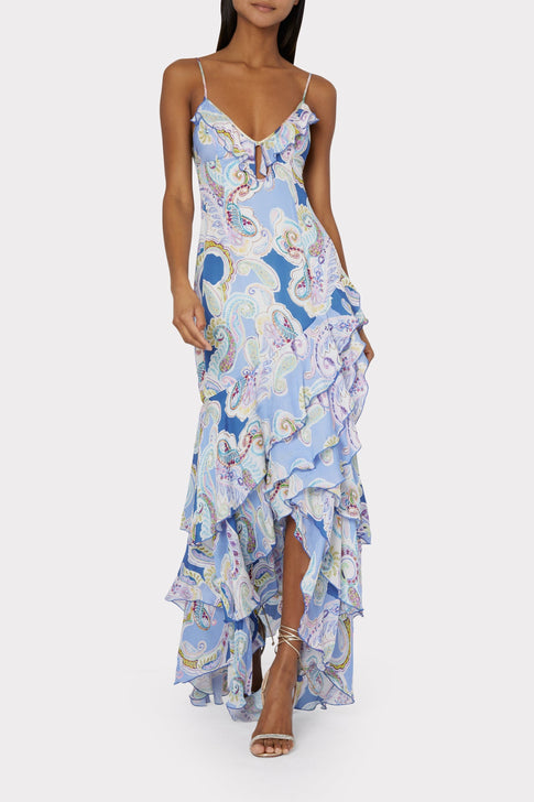 Edra Summer Paisley Dress