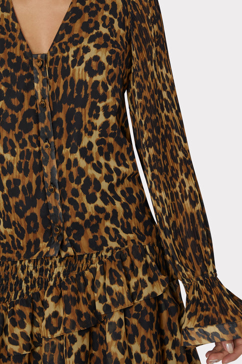 Greer Leopard Top