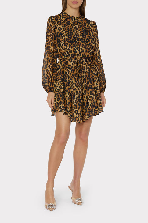 Reina Leopard Dress