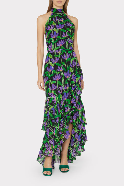 Linley Deco Vine Tiered Dress
