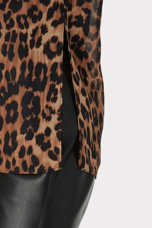 Rori Leopard Print Top