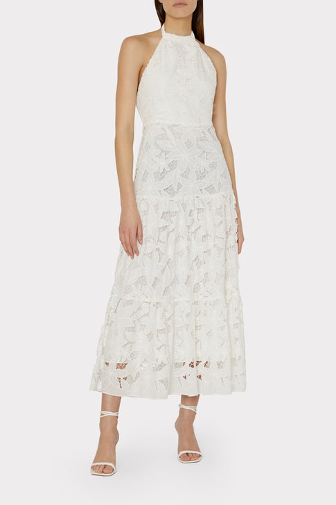 Hayden Floral Embroidered Lace Dress