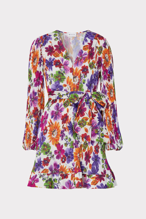 Liv Wildflower Garden Pleated Dress