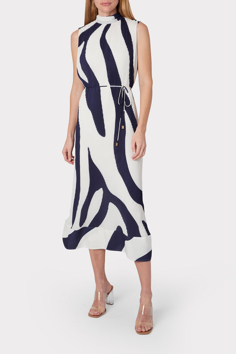 Melina Zebra Print Dress