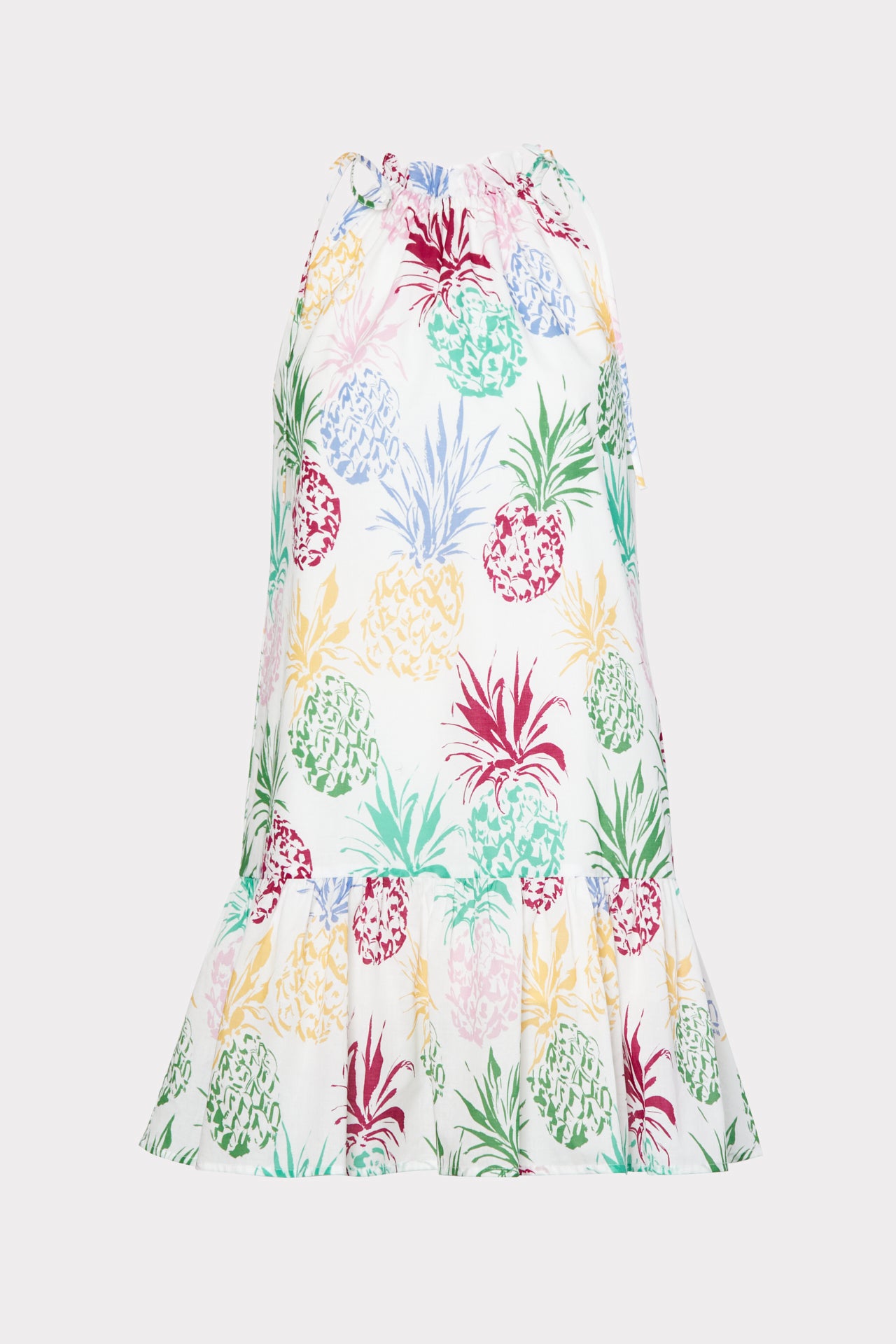 Flora Tropical Pineapple Dress