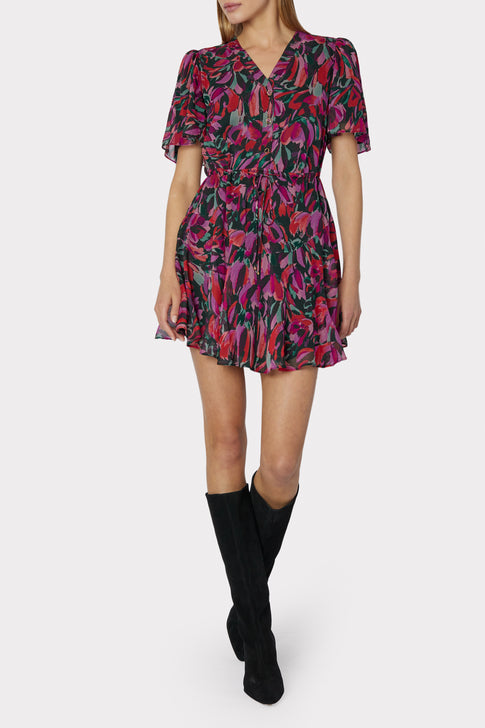 Harlie Tulip Bouquet Print Dress