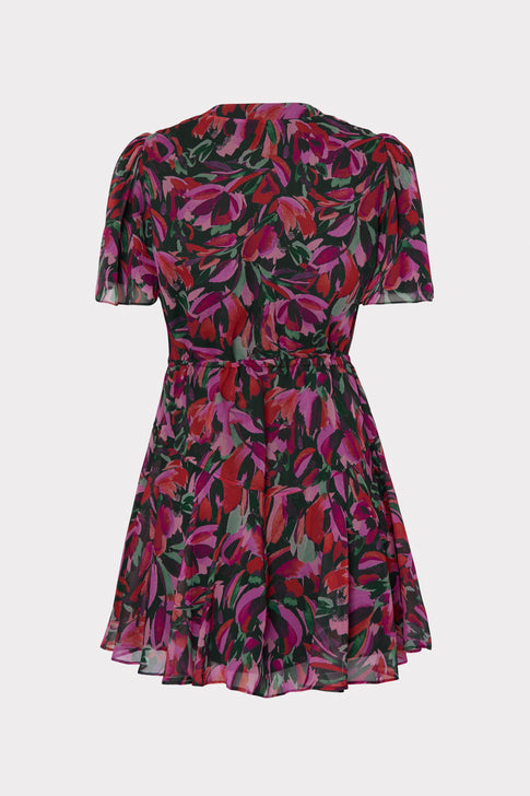 Harlie Tulip Bouquet Print Dress