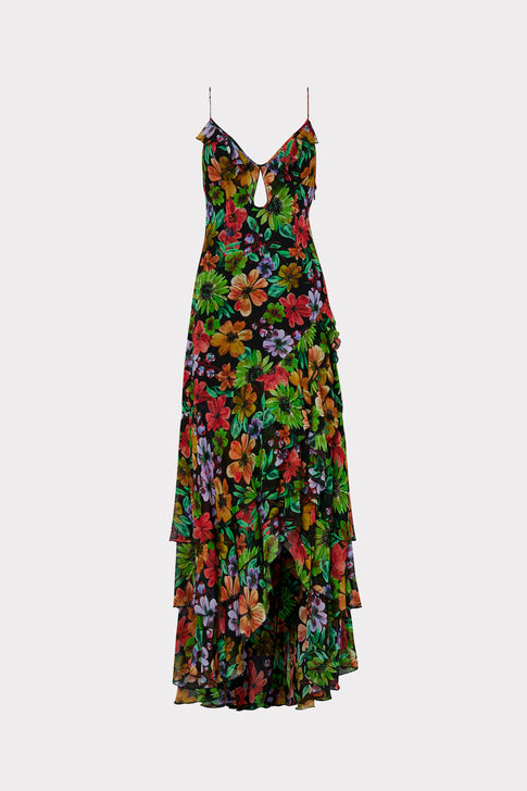 Edra Wildflower Garden Print Dress