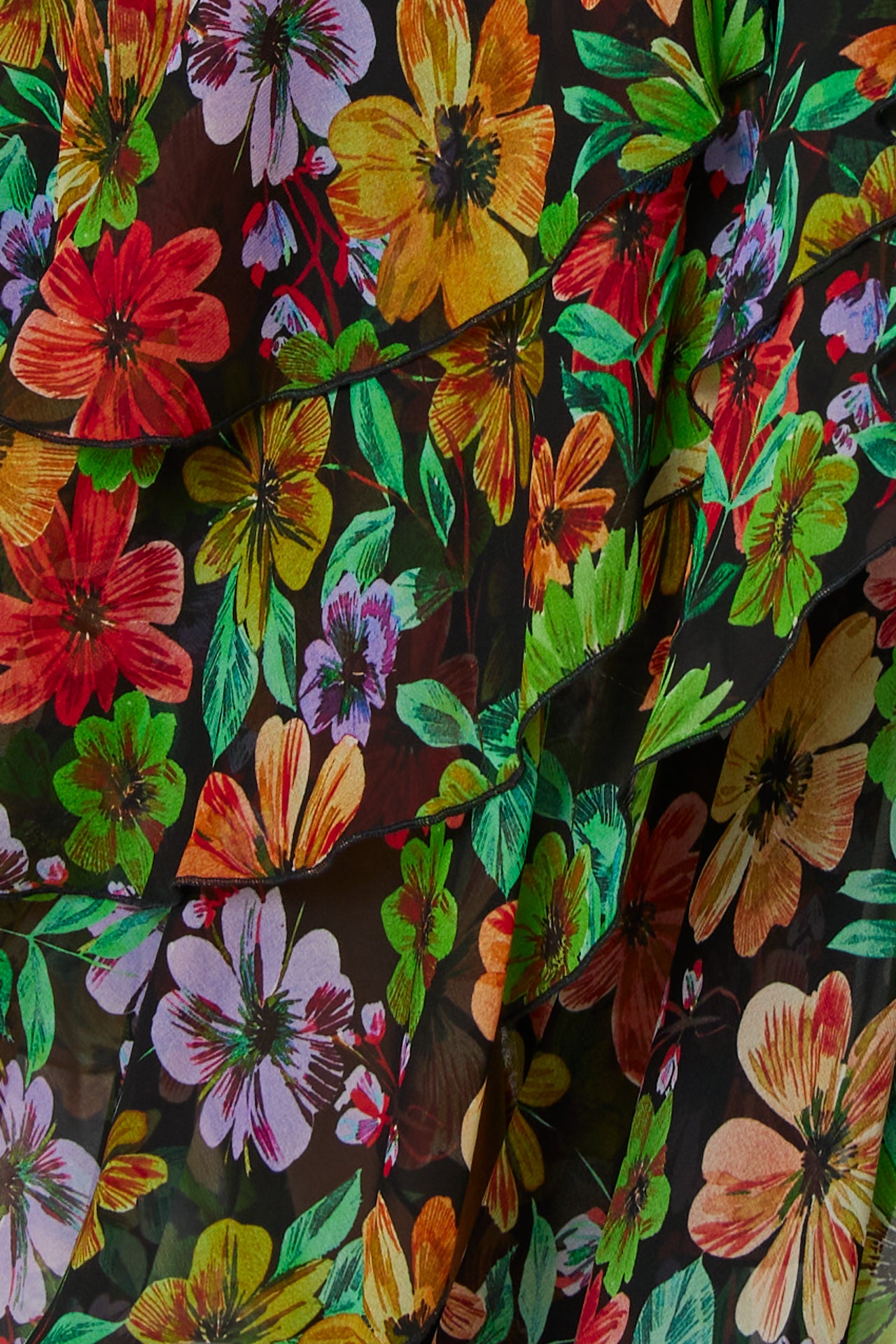 Edra Wildflower Garden Print Dress