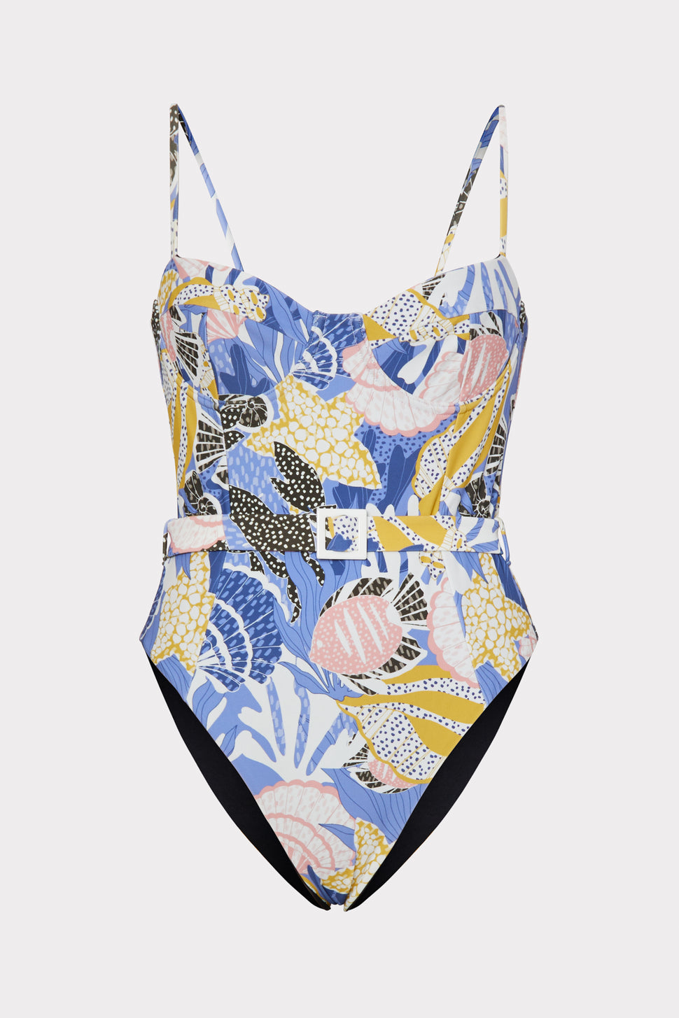 Women's Blue One-Piece Swimsuit | MILLY