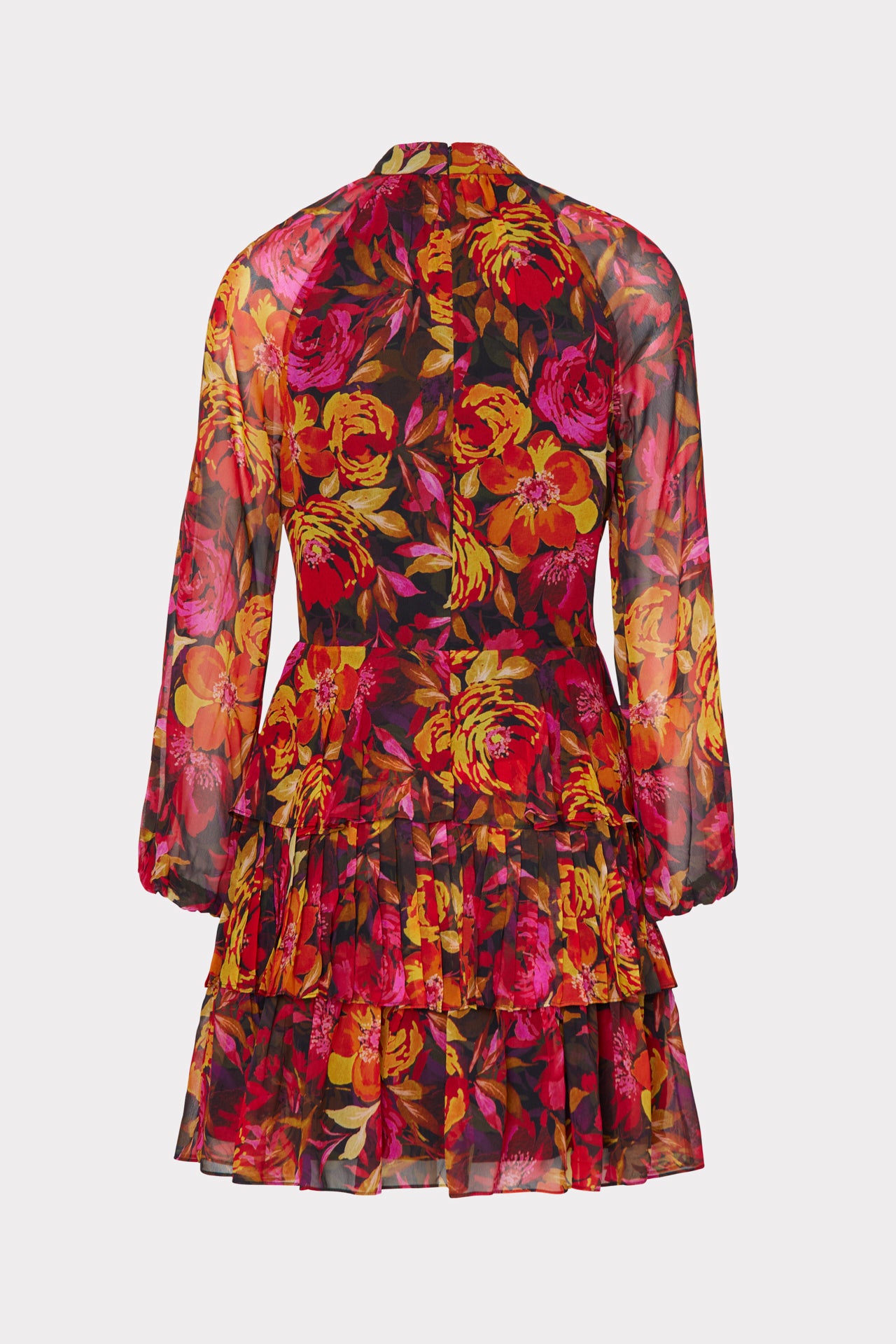 Iyla Fall Foliage Print Dress
