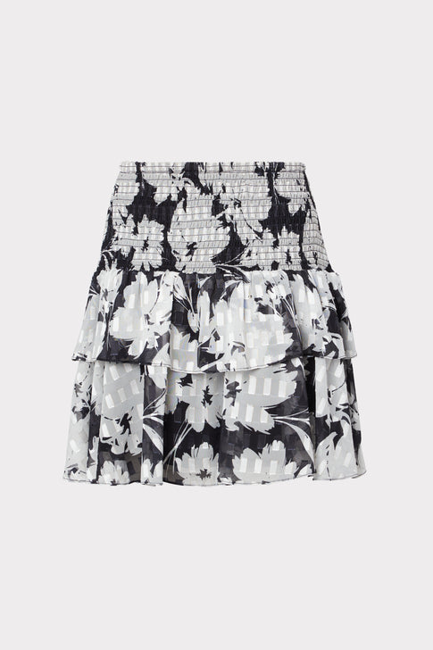 Wyatt Floral Print Skirt