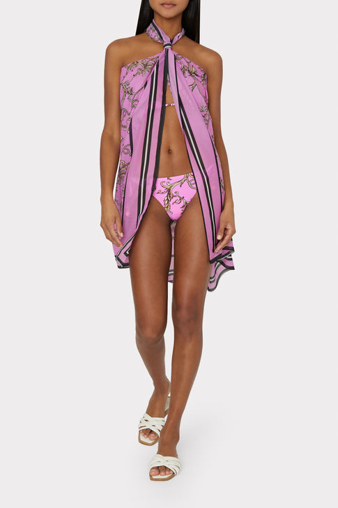 Milly Chain Print Chiffon Sarong