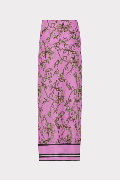 Milly Chain Print Chiffon Sarong