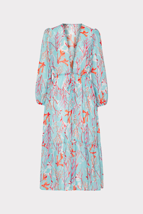 Fiona Marine Coral Dress