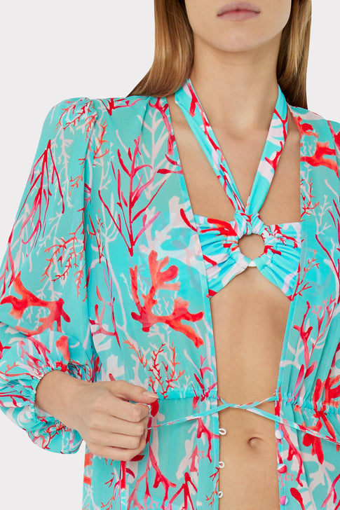 Fiona Marine Coral Dress