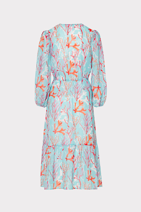 Fiona Marine Coral Dress