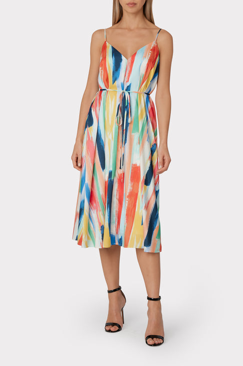 Becca Watercolor Brushstroke Dress