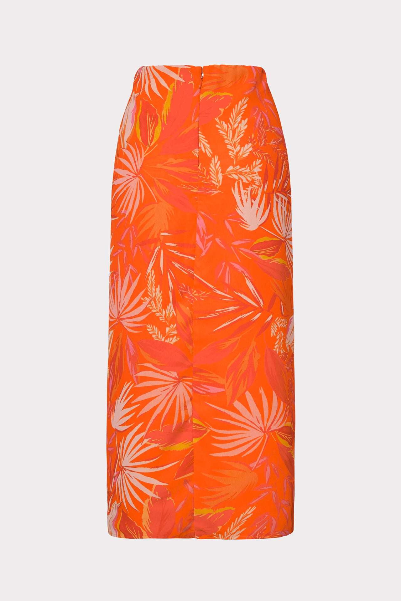 Diana Tropical Palm Ruched Skirt