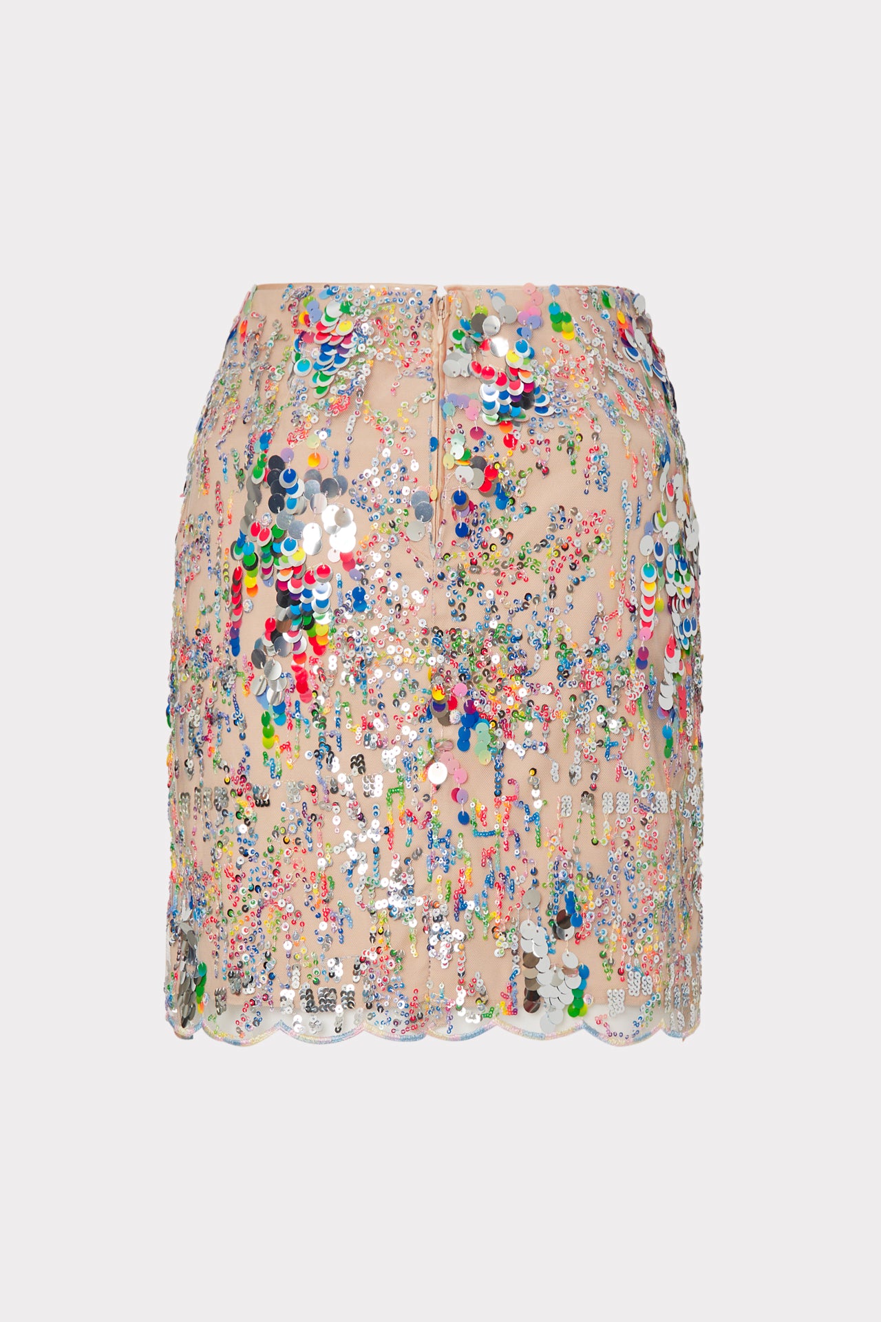Kristina Multi Color Sequins Skirt