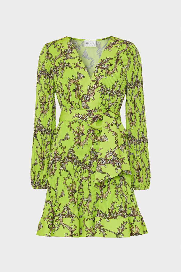 Liv Milly Chain Pleated Dress