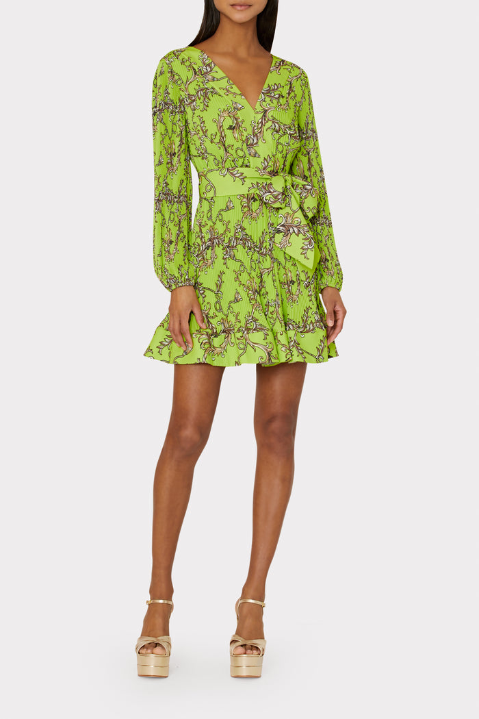 Liv Milly Chain Pleated Dress